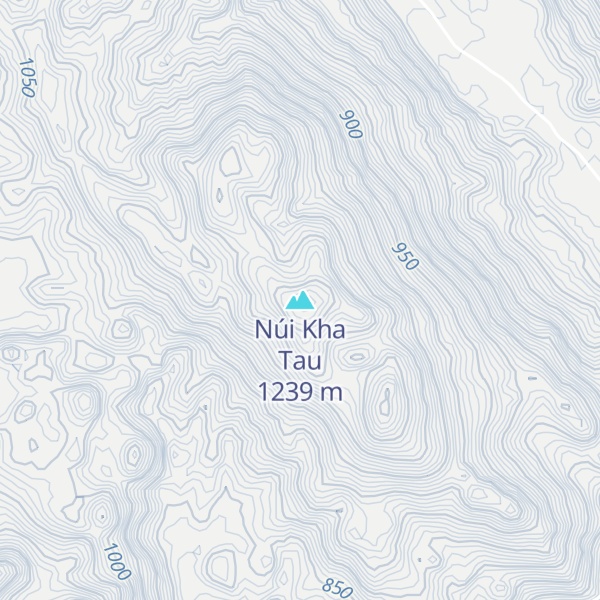 Map of Núi Kha Tau