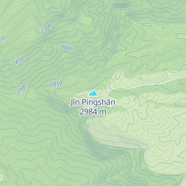 Map of Jǐn Píngshān