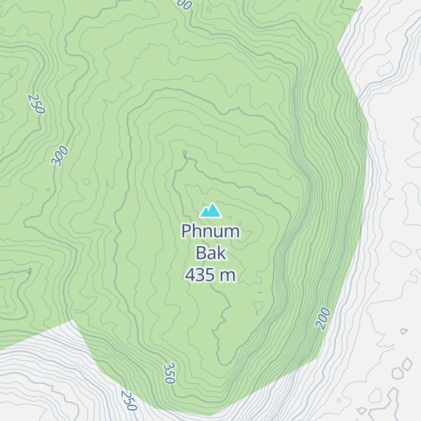 Map of Phnum Bak