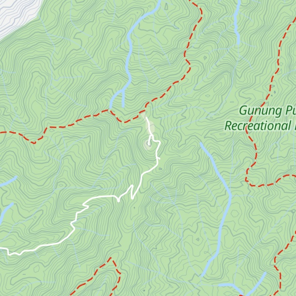 Map of Gunung Pulai
