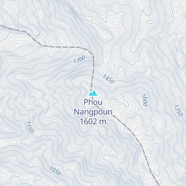 Map of Phou Nangpoun