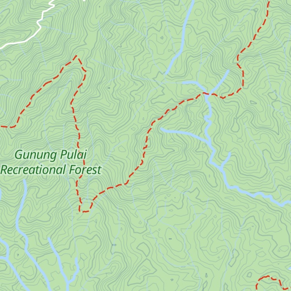 Map of Bukit Ulu Choh