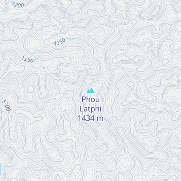 Map of Phou Latphi