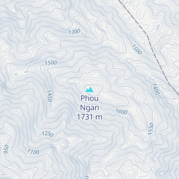 Map of Phou Ngan
