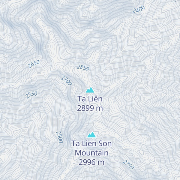 Map of Ta Liên