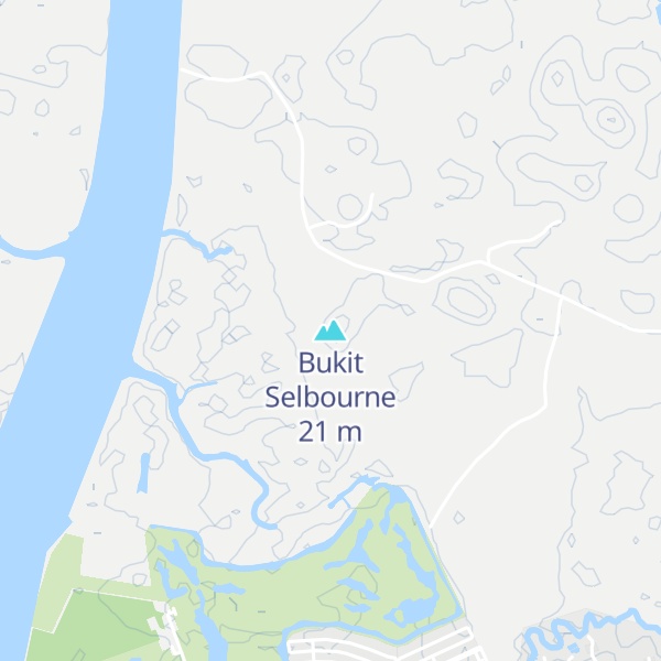 Map of Bukit Selbourne