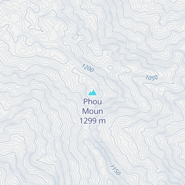 Map of Phou Moun
