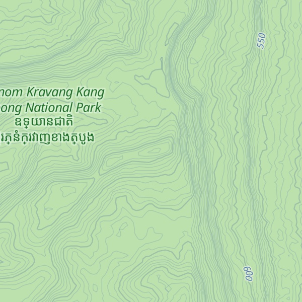 Map of Phnum Stuok