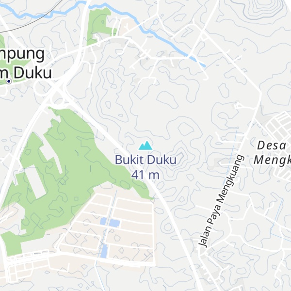 Map of Bukit Duku