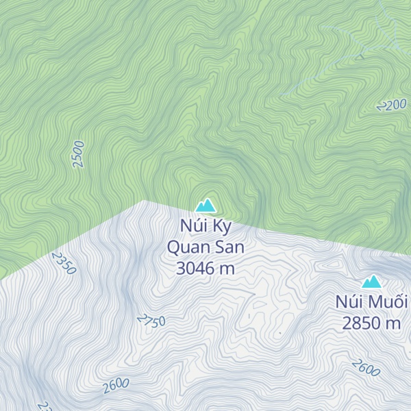 Map of Núi Ky Quan San