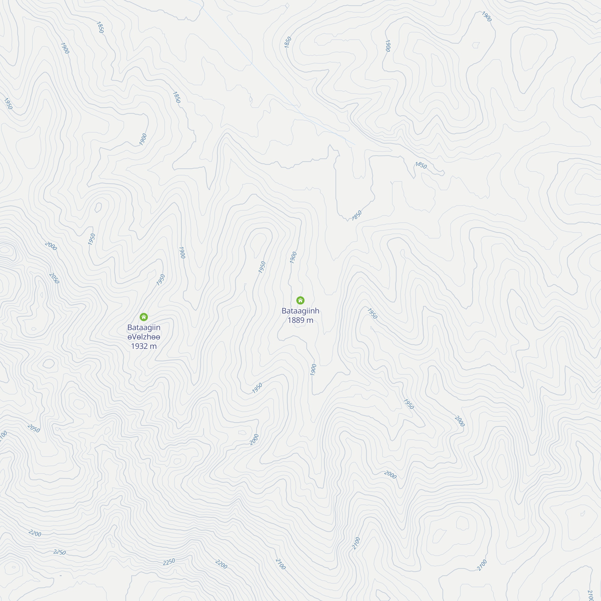 Bataagiinh map