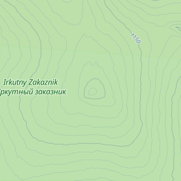 Map of Kamen' Moygoty