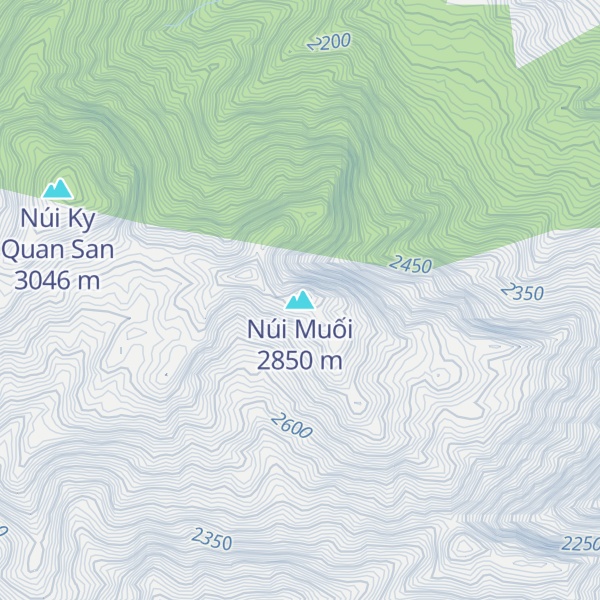 Map of Núi Muối