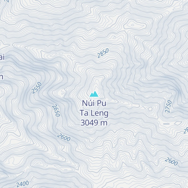 Map of Núi Pu Ta Leng