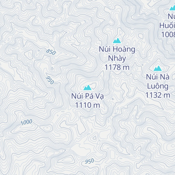 Map of Núi Pá Vạ