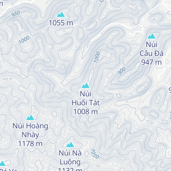 Map of Núi Huổi Tát