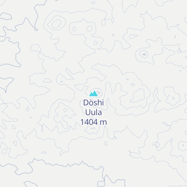 Map of Döshi Uula