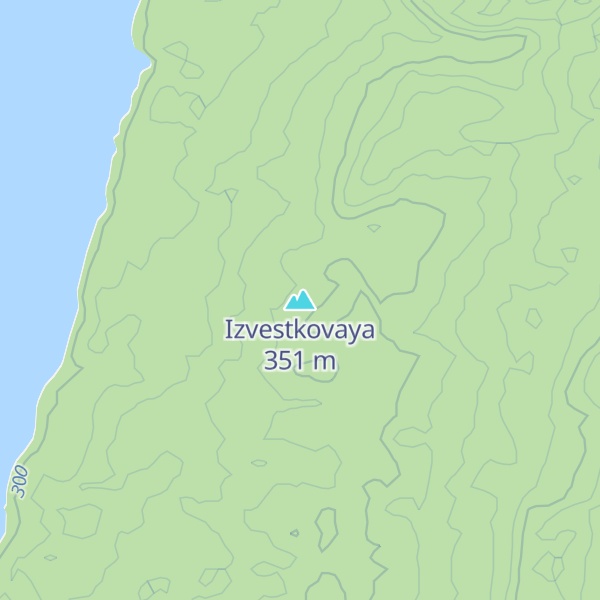 Map of Izvestkovaya