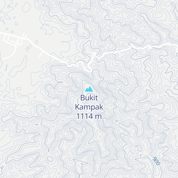 Map of Bukit Kampak