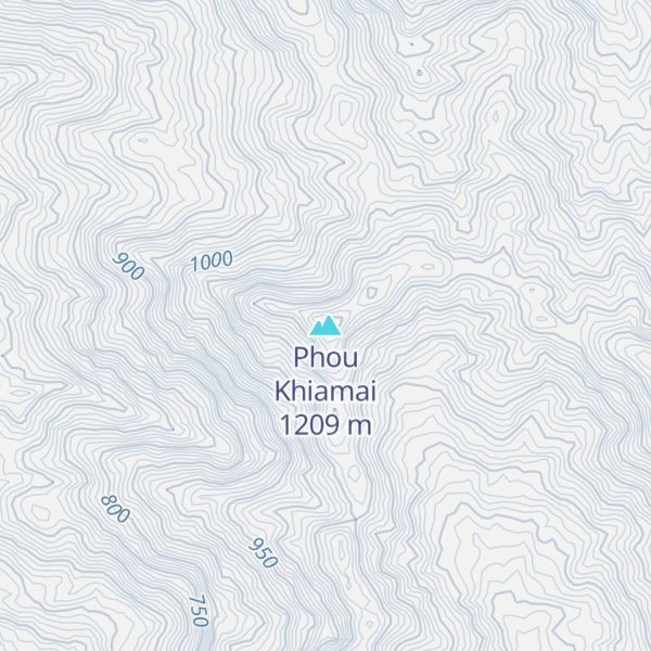 Map of Phou Khiamai