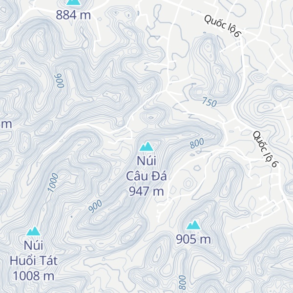 Map of Núi Câu Đá