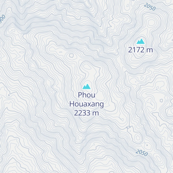 Map of Phou Houaxang