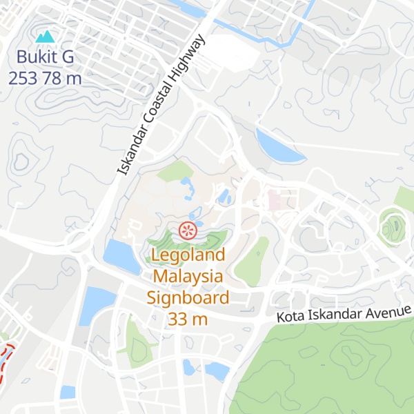 Map of Cabana and Gazebo Rental