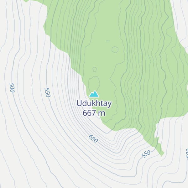 Map of Udukhtay