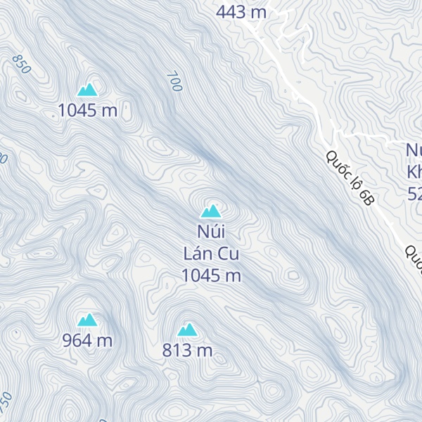 Map of Núi Lán Cu