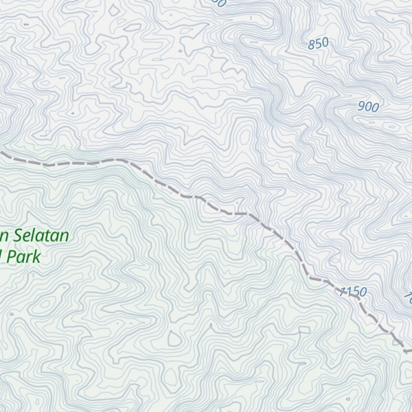 Map of Bukit Peraduanlumut
