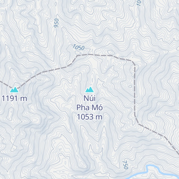 Map of Núi Pha Mó