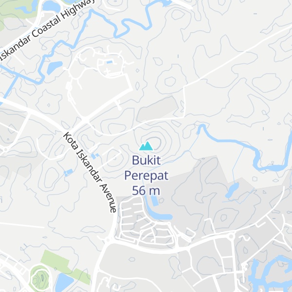 Map of Bukit Perepat
