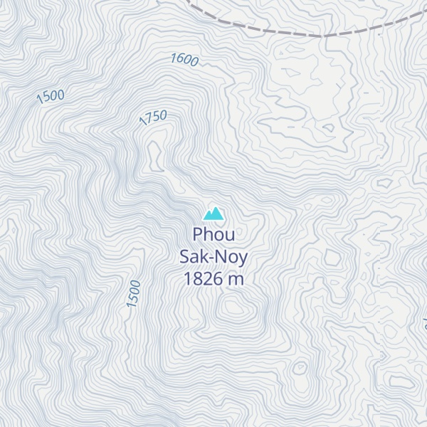 Map of Phou Sak-Noy