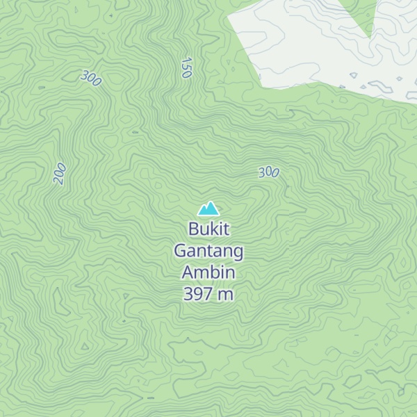 Map of Bukit Gantang Ambin