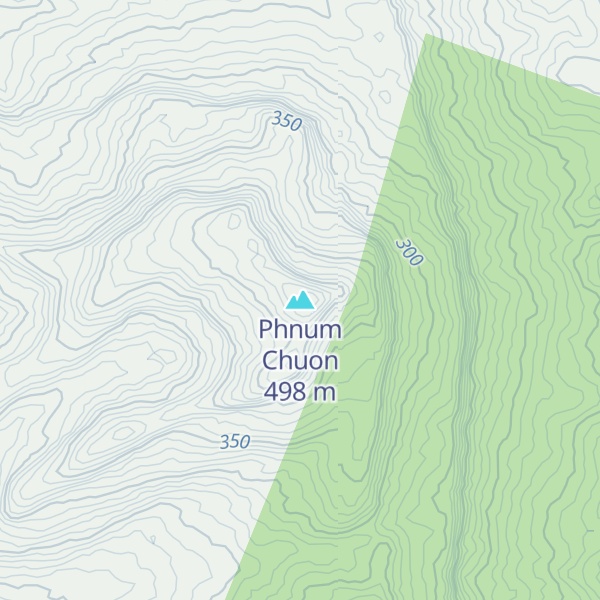 Map of Phnum Chuon
