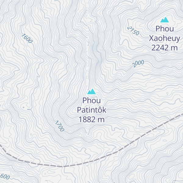 Map of Phou Patintôk