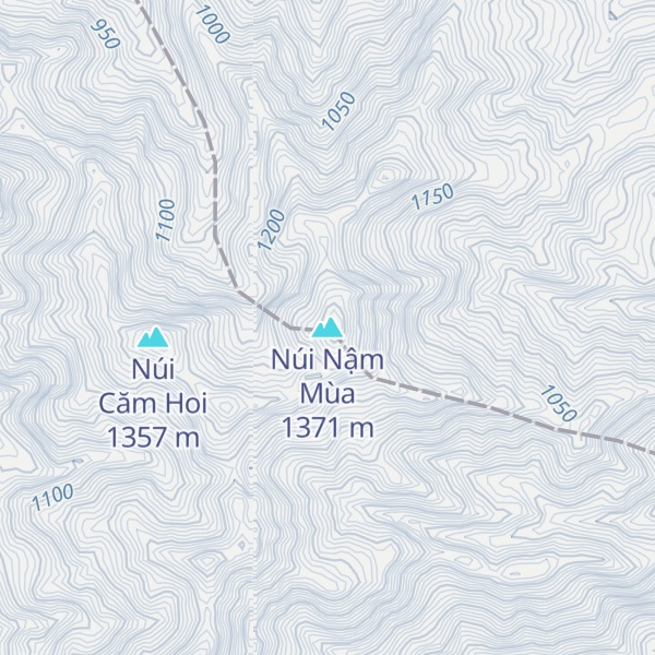 Map of Núi Nậm Mùa