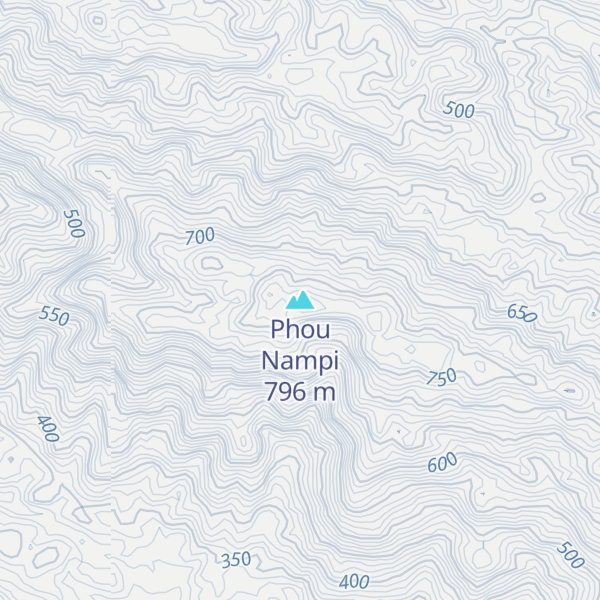 Map of Phou Nampi
