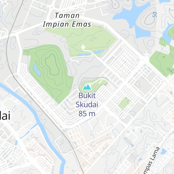 Map of Bukit Skudai