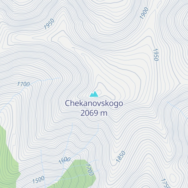 Map of Chekanovskogo