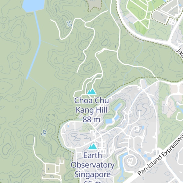 Map of Choa Chu Kang Hill