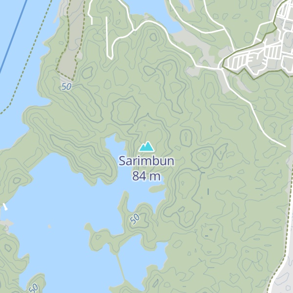 Map of Sarimbun