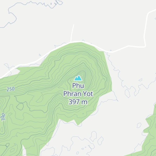 Map of Phu Phran Yot