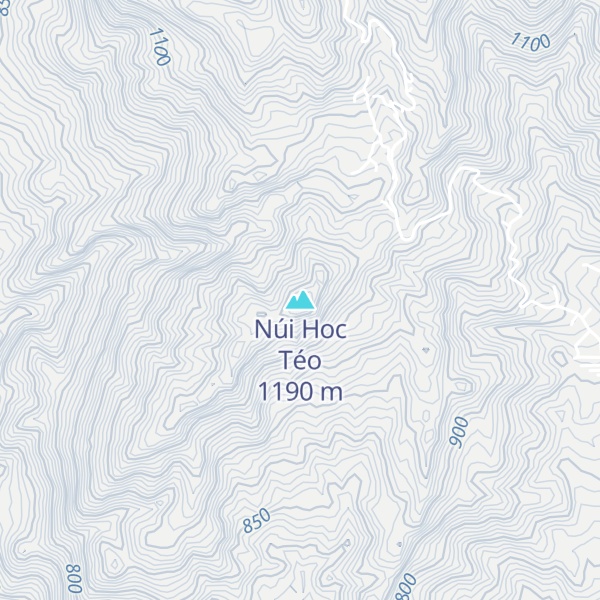 Map of Núi Hoc Téo
