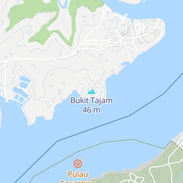 Map of Bukit Tajam