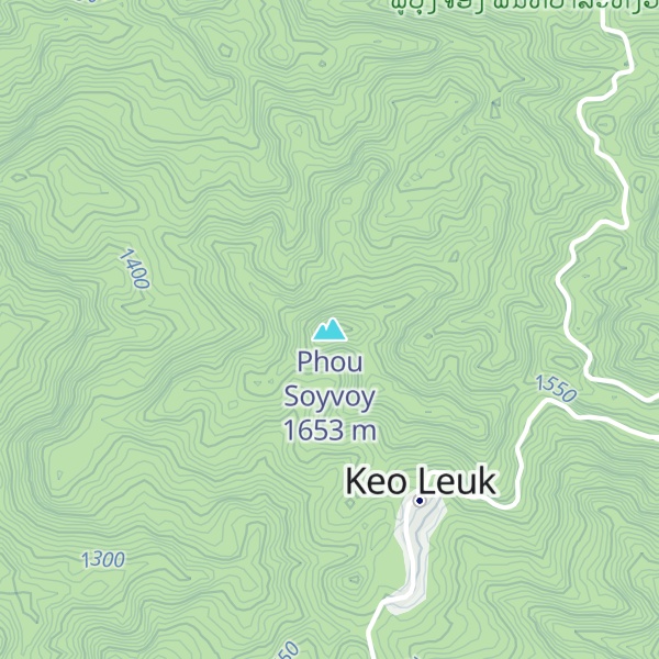 Map of Phou Soyvoy