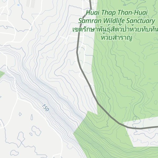 Map of Khao Ta Thong