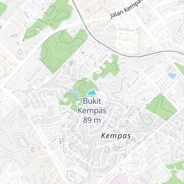 Map of Bukit Kempas