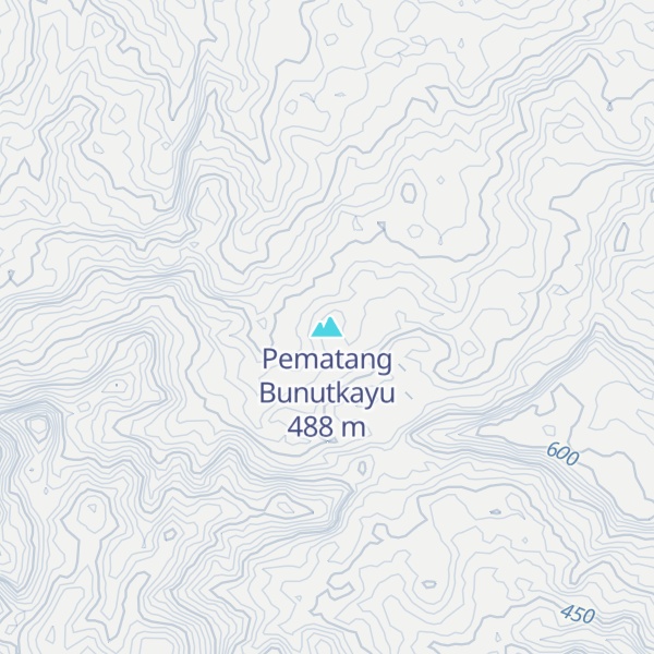 Map of Pematang Bunutkayu