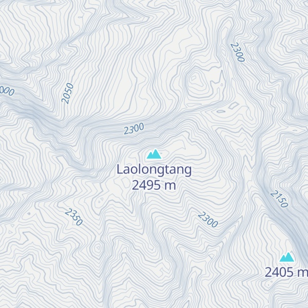 Map of Laolongtang